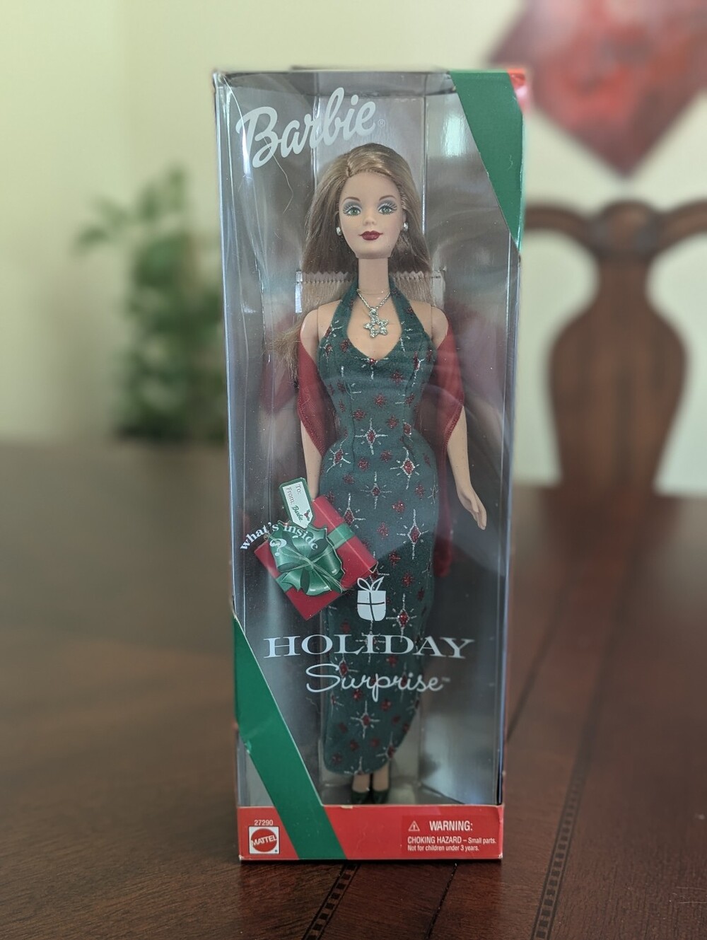 NIB Vintage 2000 Holiday Surprise Barbie Doll ✨ Pristine